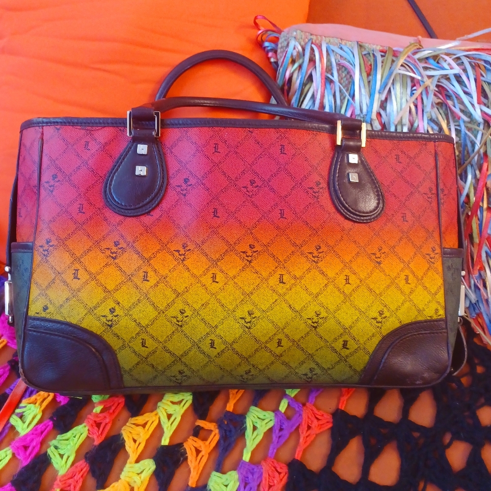 L.A.M.B. by Gwen Stefani Rasta Satchel